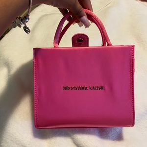 Brandon Blackwood ESR Tote- Hot Pink